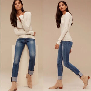 Rag & Bone 10” Dre Boyfriend Jeans Bainbridge Denim Women’s Casual 25